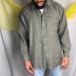 Printed Floral Pattern Button Up